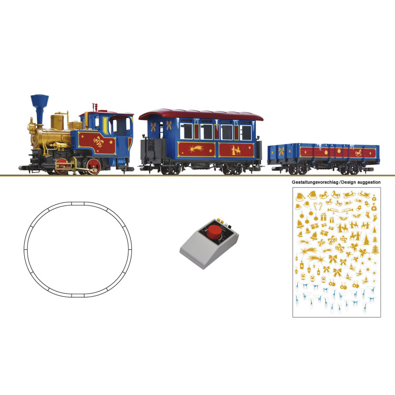 Roco 5100003 - Coffret de départ analogique: Train de Noël