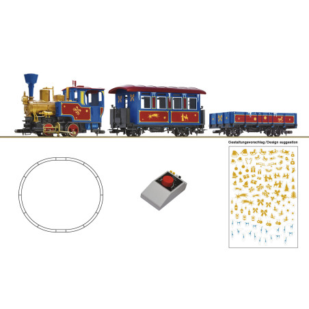 Roco 5100003 - Coffret de départ analogique: Train de Noël