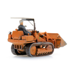 Artitec 322.040 - Chargeur sur chenilles Hanomag K5 à cabine ouverte + figurine.