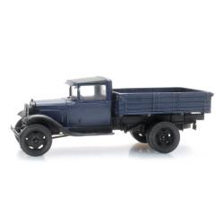 Artitec 387.497 - Ford modèle AA bleu foncé avec benne