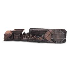 487.801.61 - Chargement matériel de voie et wagonnets à voie étroite adapté pour wagon