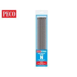 copy of Peco ST-3017 - N - Setrack code 80 - 4 courbes 45° (8 pour un cercle)