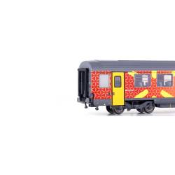 LSMODELS 40313 - 3 Voitures VTU livrée TER Languedoc Roussillon, Ep VI - SNCF