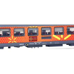 copy of LSMODELS 40313 - 3 Voitures VTU livrée TER Languedoc Roussillon, Ep VI - SNCF