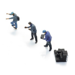 Artitec 7875032 - Personnel chargeant des briquettes - SNCF - à peindre