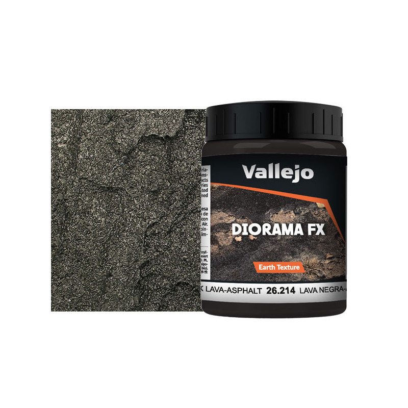 Vallejo 26.214 – Lave Noire – Black Lava-Asphalt