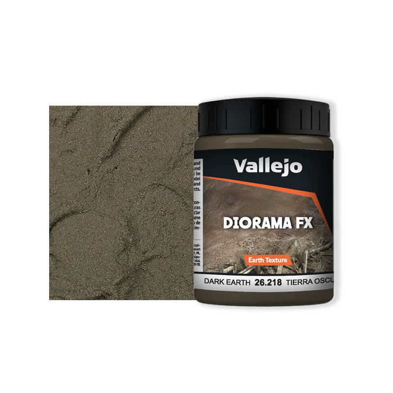 Vallejo 26.218 – Terre Sombre – Dark Earth