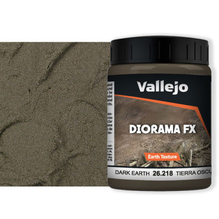 Vallejo 26.218 – Terre Sombre – Dark Earth