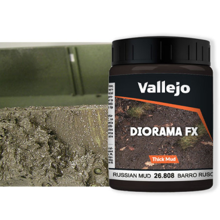 Vallejo 26.808 – Boue épaisse Russe – Russian Thick Mud