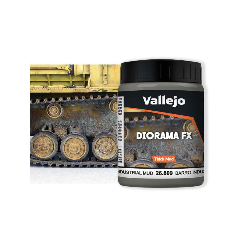 Vallejo 26.809 – Boue épaisse Industriel – Industrial Thick Mud