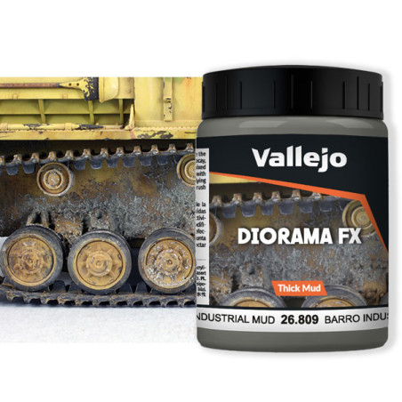 Vallejo 26.809 – Boue épaisse Industriel – Industrial Thick Mud
