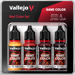 Vallejo 72.377 – Color Set Rouge