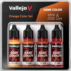 Vallejo 72.381 – Color Set Orange