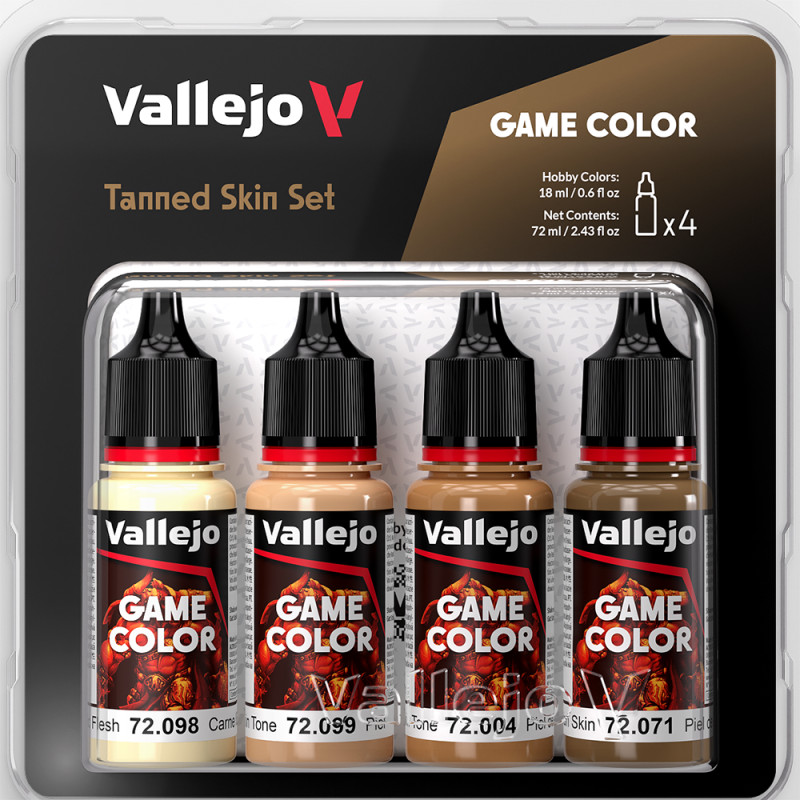 Vallejo 72.380 – Color Set Chair Bronzée
