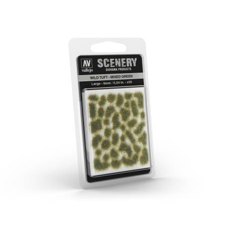 Vallejo SC416 – Assortiment vert – 6mm