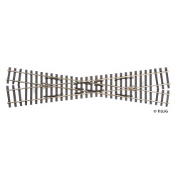 copy of Tillig 85127 - Rails flexibles HO/HOm (voie imbriquée), longueur 680 mm, traverses bois
