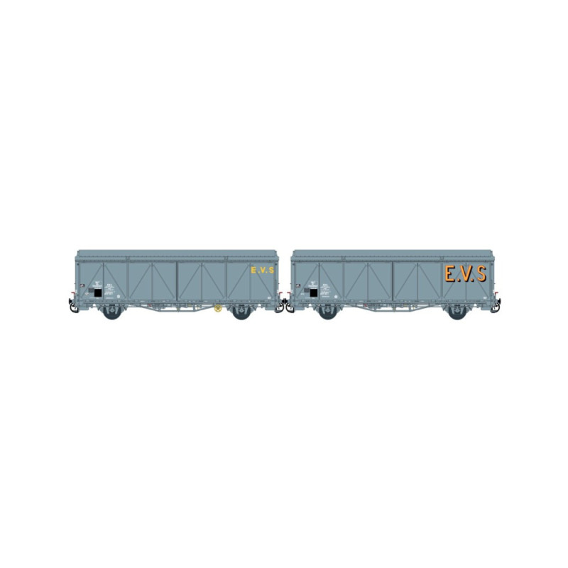 Train160 16048 -  2 Wagons SNAV Toits Hauts EVS Époque III