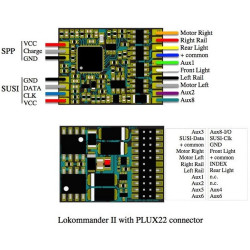 Train-O-Matic- Décodeur Lokommander II Mini P22 - PluX22