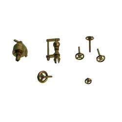 LGB  E176232 - Sifflet, volant, cloche plaqué or