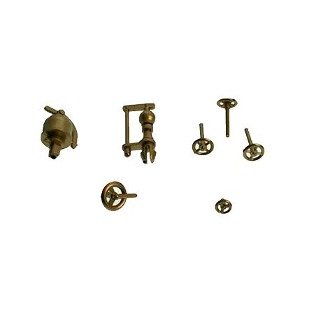 LGB  E176232 - Sifflet, volant, cloche plaqué or