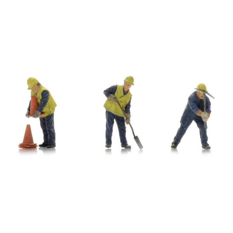 Artitec 5870037 - Travailleurs de la voie 1970-90 (3x)