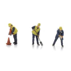 Artitec 5870037 - Travailleurs de la voie 1970-90 (3x)