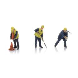 Artitec 5870037 - Travailleurs de la voie 1970-90 (3x)