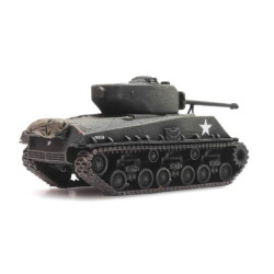 Artitec 6160077 - Chargement du train Sherman M4A3 E8 de l'armée américaine