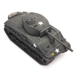 Artitec 6160077 - Chargement du train Sherman M4A3 E8 de l'armée américaine