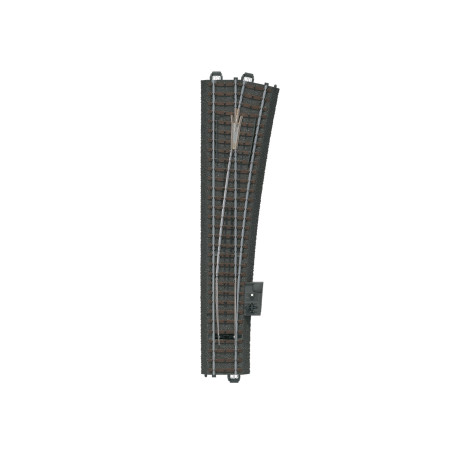 Märklin 24712 - Aiguillage à droite Märklin grand rayon, longueur 236,1 mm