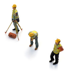 Artitec 5870038 - Gleisarbeiter mit Theodolit ab 1990 (3x)