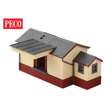 Peco NB-6 - Hangar à marchandises,  brique/bois - échelle N 1/160
