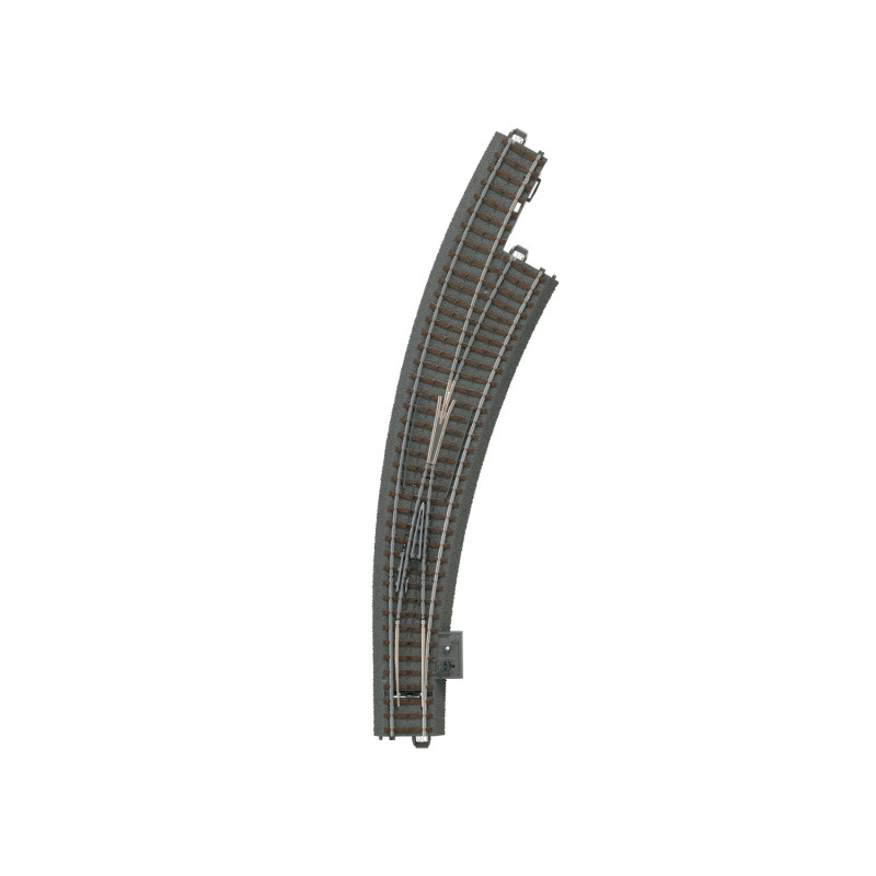 Märklin 24772 - Aiguillage enroulé à droite Märklin, rayon 515 mm