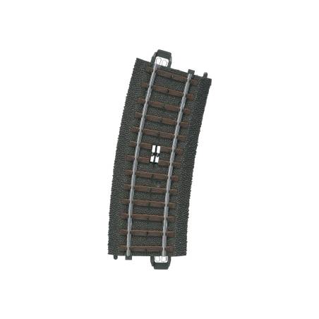 Märklin 24194 - Voie C courbe Märklin pour commutation, rayon R1 360 mm / 15°