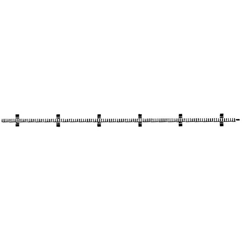 Fleischmann 6412 - Crémaillère flexible pour voie PROFI FLEISCHMANN