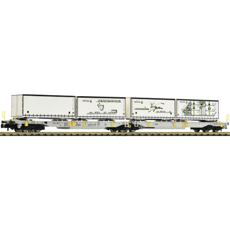 Fleischmann 825014 - Wagon-poche articulé double, AAE