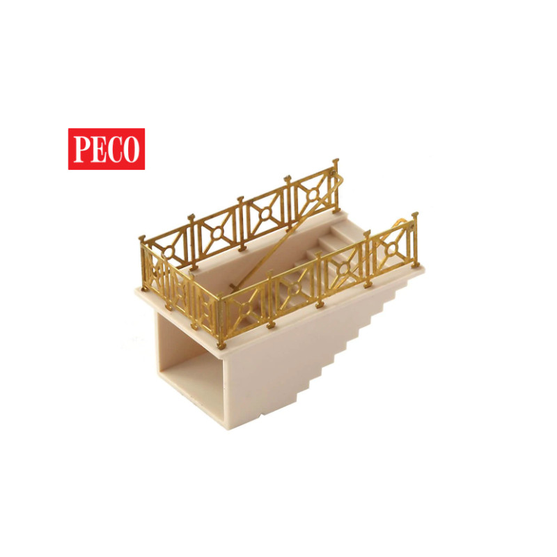 Peco NB-7 - Kit d'escalier de métro - échelle N 1/160
