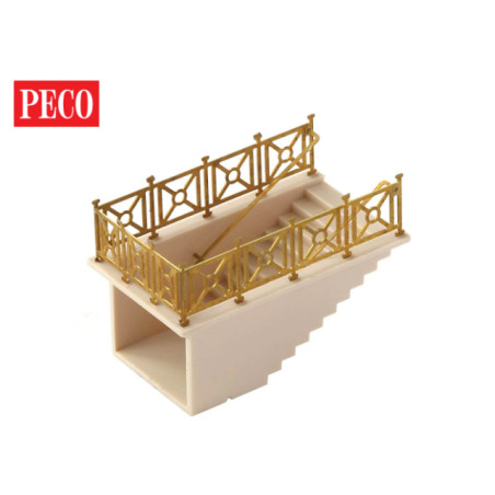 Peco NB-7 - Kit d'escalier de métro - échelle N 1/160