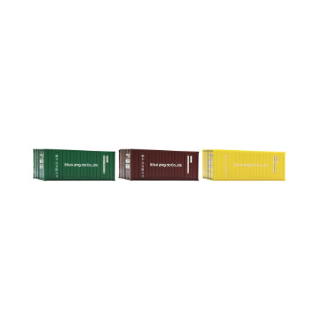 ROCO 05217 - Coffret de 3 conteneurs