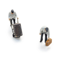 Artitec 5160004 - Porteurs de chemin de fer avec bagages 2x