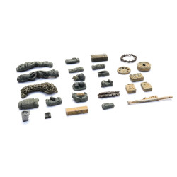 Artitec 6870531 - WM accessoires pour Sd.Kfz. 250/251, jaune