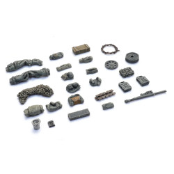 Artitec 6870532 - Zubehör Sd.Kfz. 250/251, grau
