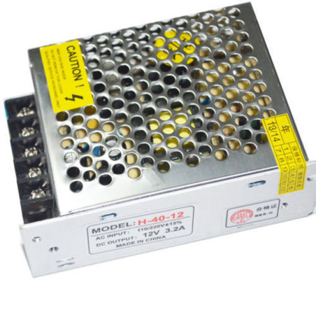 Alimentation 12 volt DC - AC 110V-220V - 3.2 A - 36W