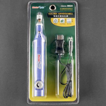 Master Tools 08024 - Mini perceuse électrique rechargeable