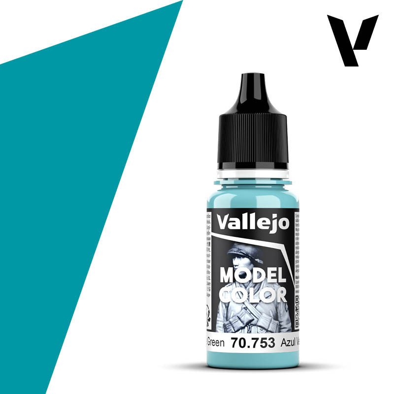 Vallejo Model Color 70.753 - Bleu clair Vert (68)