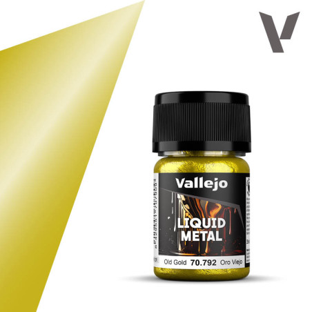 Vallejo Liquid Metal 70.792 - Vieil or