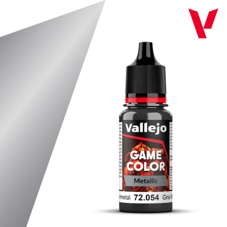 Game Color Métallic 72.054 - Bronze à canon foncé  (Gunmetal)