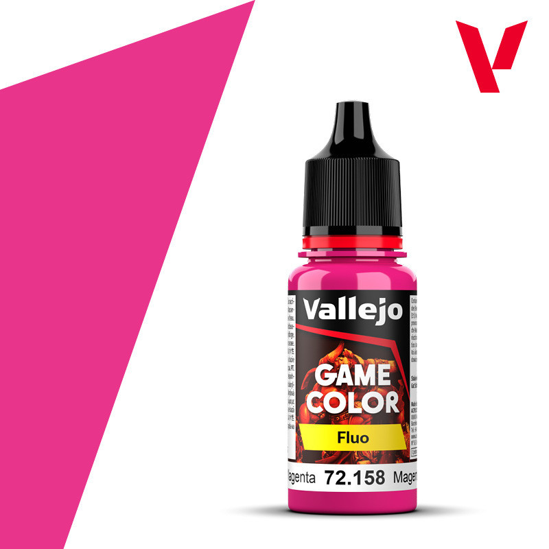 Game Color Fluo 72.158 - Fluoreszierendes Magenta