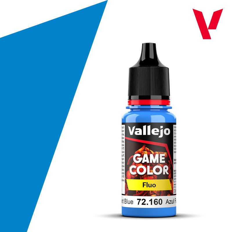 Game Color Fluo 72.160 - Fluoreszierendes Blau