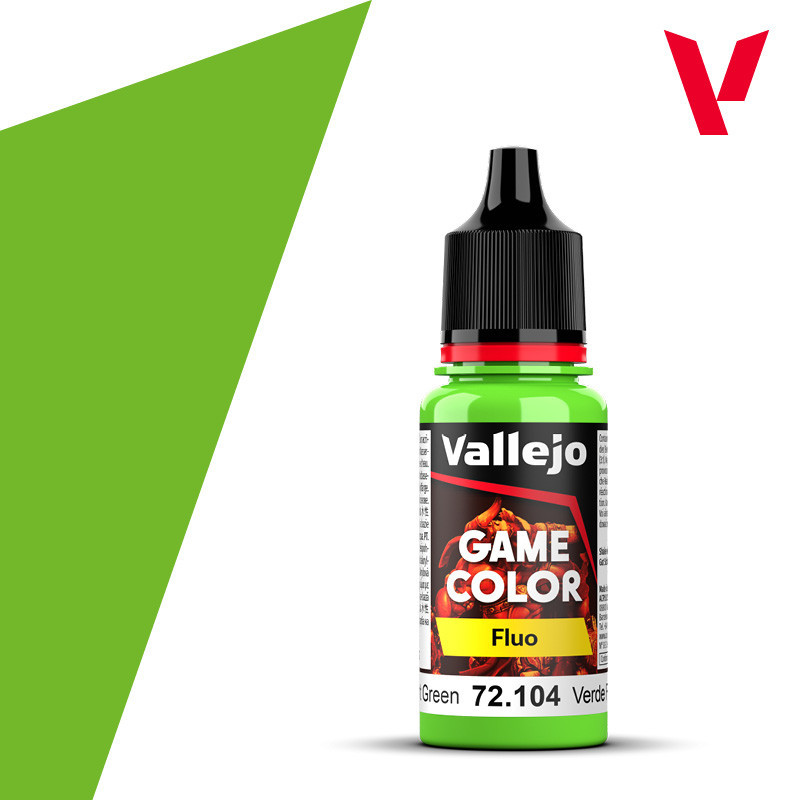 Game Color Fluo 72.104 - Vert fluorescent